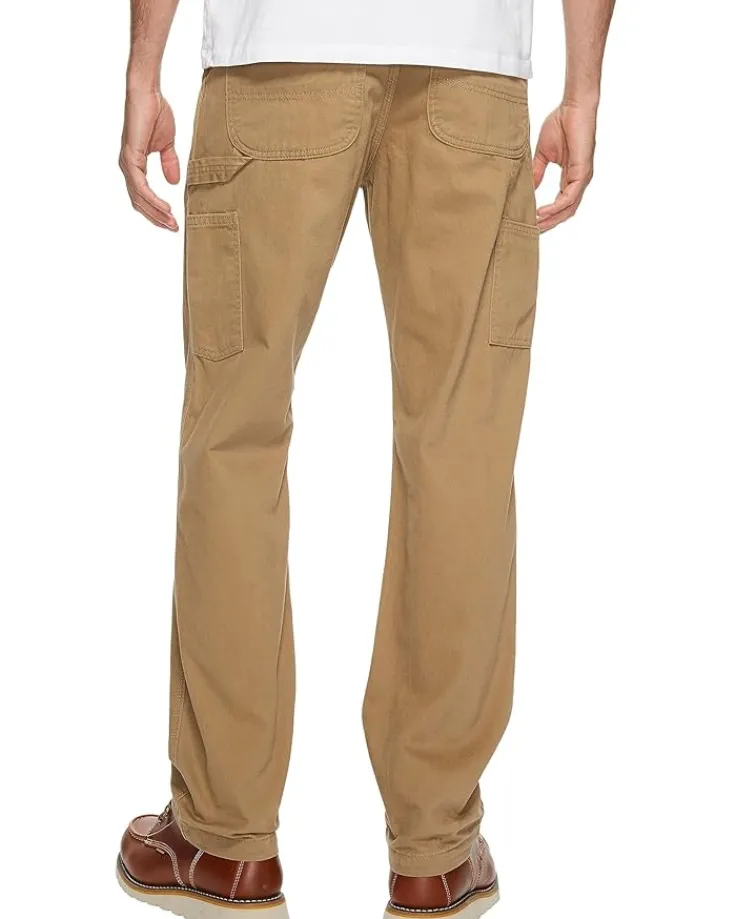 washed_twill_dungaree_2.webp Carhartt Work & Duty Apparel | Pants<Washed Twill Dungaree Dark Khaki