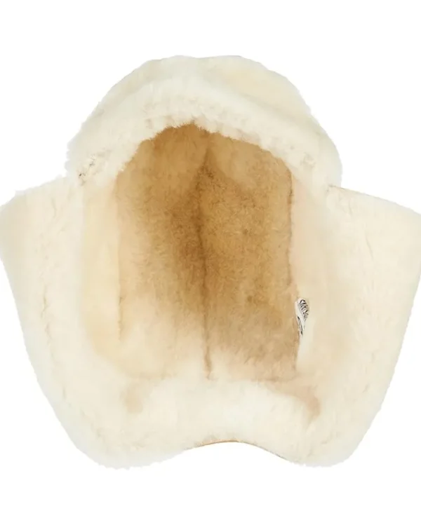 UGG Kids Hats<Water Resistant Sheepskin Trapper (Toddler/Little Kids) Chestnut