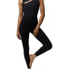 Spiritual Gangster Jumpsuits & Rompers<Wave 7/8 Bodysuit Black