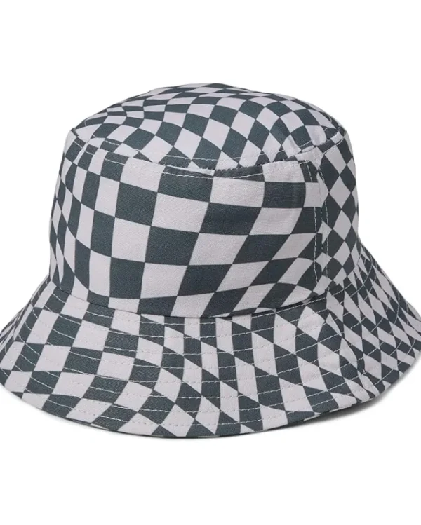 Tiny Whales Hats<Wavy Bucket Hat (Toddler/Little Kids/Big Kids) Black/Natural