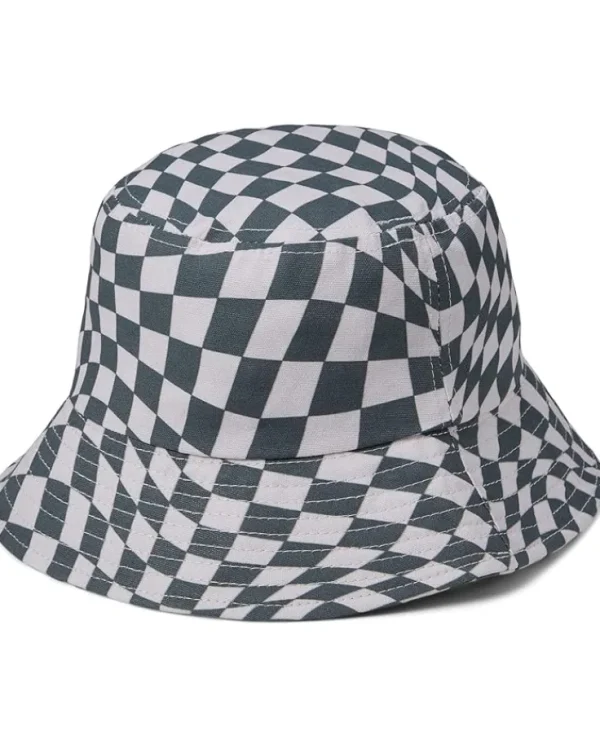 Tiny Whales Hats<Wavy Bucket Hat (Toddler/Little Kids/Big Kids) Black/Natural