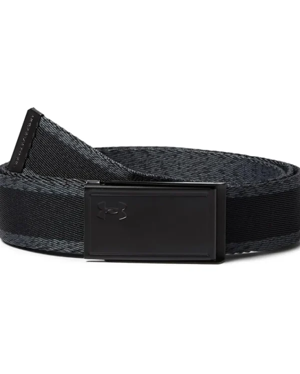 Under Armour Belts<Webbing Belt Black/Jet Gray/Black