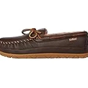 L.L.Bean Slippers<Wicked Good Moosehide Slipper Moccasin Chocolate