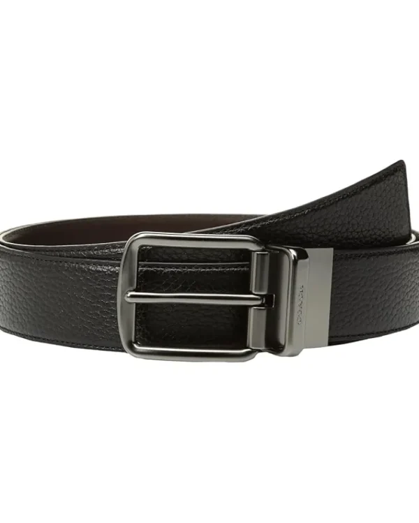COACH Belts<Wide Reversible Belt Black/Mahogany