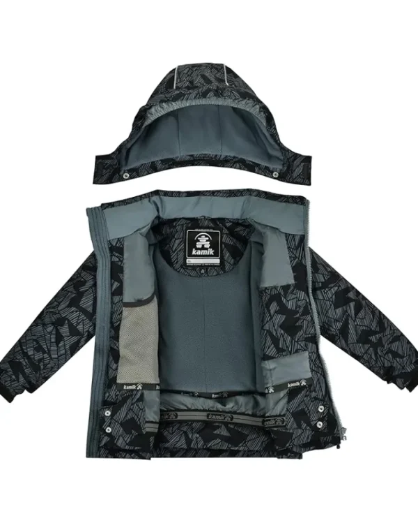 Kamik Kids Coats & Jackets<Wings Insulated Jacket (Toddler/Little Kid/Big Kid) Asphalt
