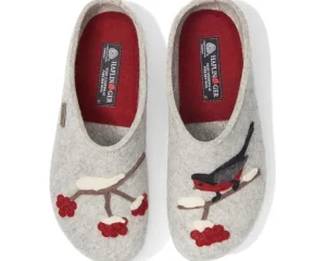 Haflinger Clogs<Winterbird Silver Grey