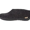 Glerups Slippers | Slippers<Wool Shoe Rubber Outsole Charcoal/Black Rubber