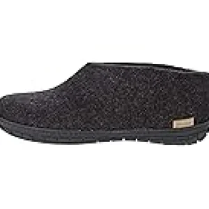 Glerups Slippers | Slippers<Wool Shoe Rubber Outsole Charcoal/Black Rubber