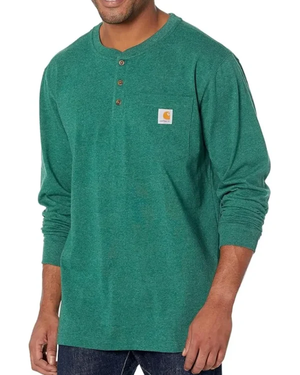 Carhartt Work & Duty Apparel<Workwear Pocket L/S Henley Navy