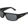 Maui Jim Sunglasses & Eyewear | Sunglasses<World Cup Matte Black Rubber/Neutral Grey