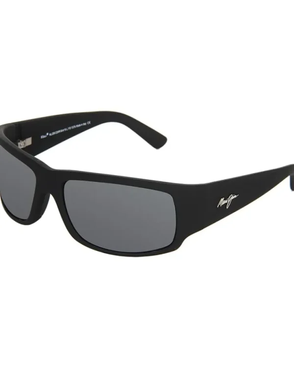 Maui Jim Sunglasses & Eyewear | Sunglasses<World Cup Matte Black Rubber/Neutral Grey