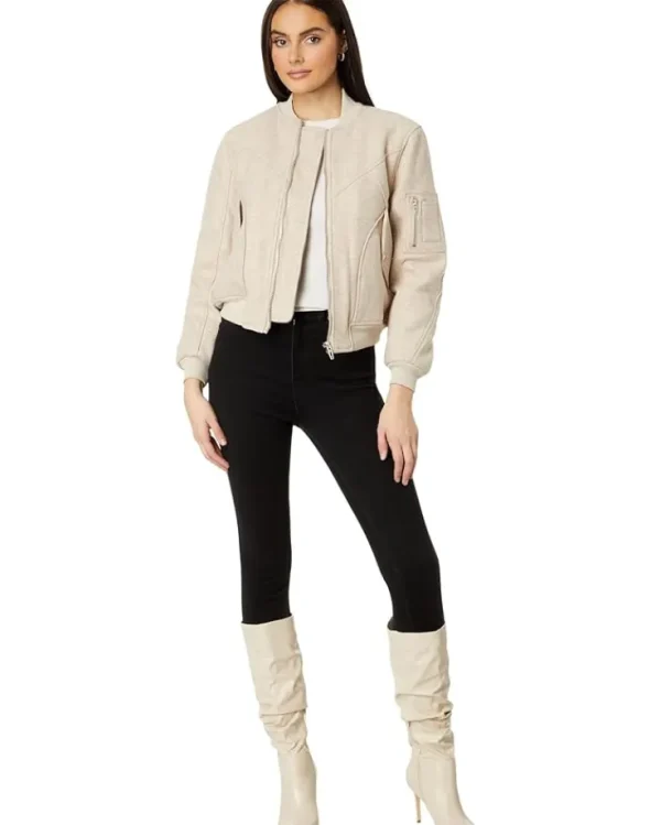 Blank NYC Coats & Outerwear<Woven Bomber Heaven Scent