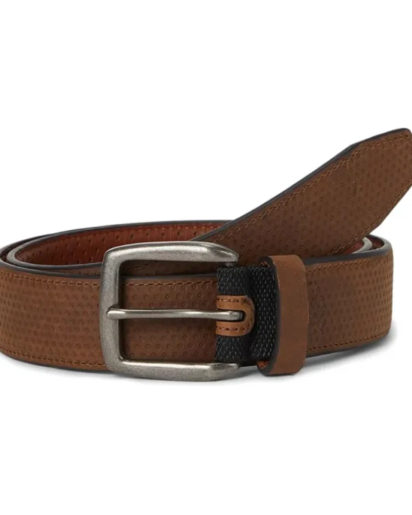 Johnston & Murphy Belts<Xc4 Perfed Casual Belt Tan