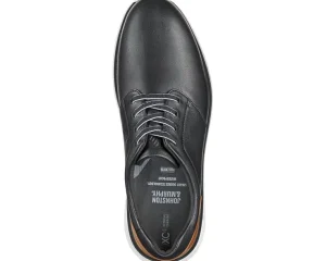 Johnston & Murphy Wide<Xc4 Prentiss 2 Plain Toe Black Waterproof Full Grain