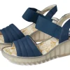 FLY LONDON Sandals<YIKO414FLY Blue Cupido