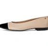 Paul Green Flats<Yvette Ballet Black/Biscuit