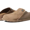 Birkenstock Comfort | Mules<Zermatt 365 - Suede (Unisex) Gray Taupe Suede