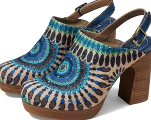 L'Artiste by Spring Step Clogs<Zipi Blue Multi