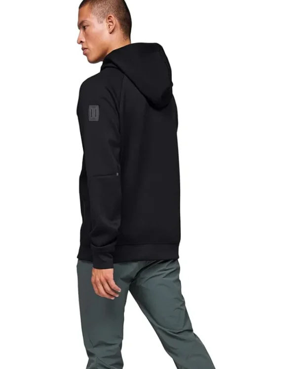 On Hoodies & Sweatshirts<Zipped Hoodie Black 1