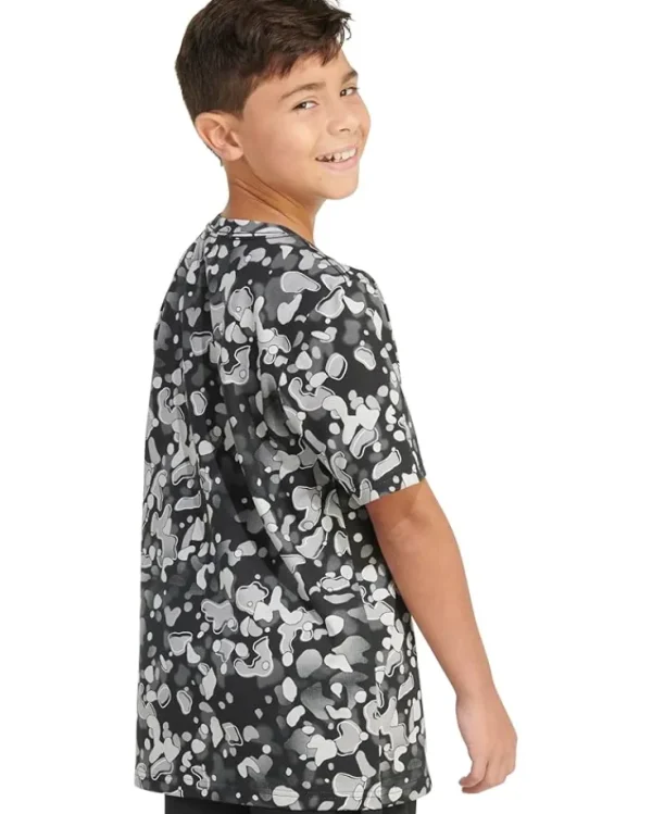 adidas Kids AOP Pebble Camo SS Tee(Toddler/Little Kid/Big Kid) | Kids/BOY Shirts & Tops