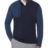 Callaway Aquapel Mixed Media 1/4 Zip Pullover | Activewear