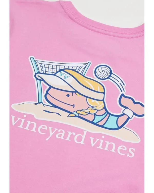Vineyard Vines Kids Beach Volleyball Short-Sleeve (Toddler/Big Kids) | Kids Shirts & Tops