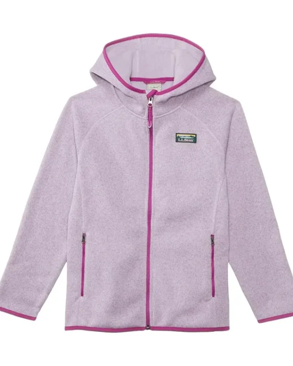 L.L.Bean Bean's Sweater Fleece Hooded (Big Kids) | Kids/BOY Coats & Jackets | Coats & Jackets