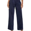 Liverpool Los Angeles Belted Paperbag Wide Leg 30" | Women Pants