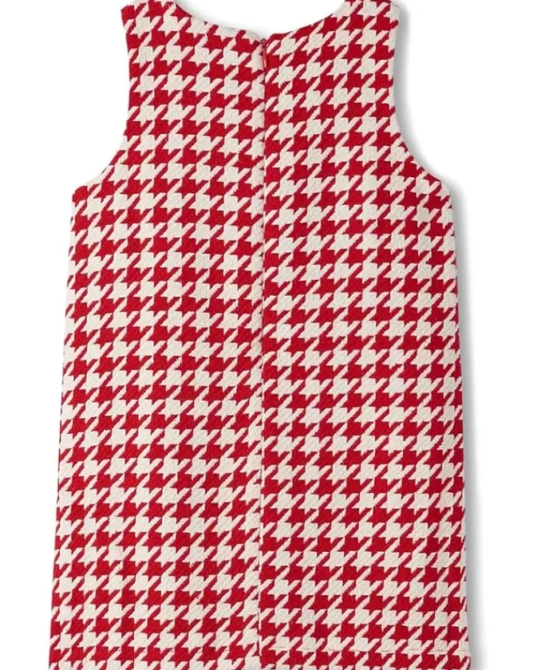 Hatley Kids Big Bow Houndstooth Dress (Toddler/Little Kid/Big Kid) | Kids Dresses