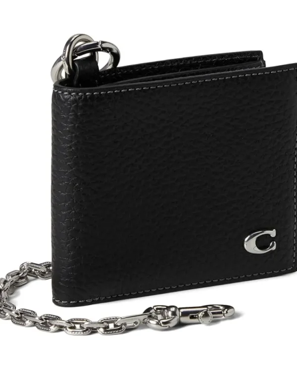 COACH Billfold Wallet With Chain | Bags | Wallets