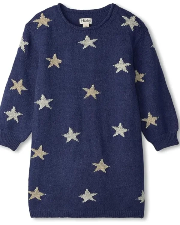 Hatley Kids Starlight Easy Sweater Dress (Toddler/Little Kid/Big Kid) | Kids Dresses