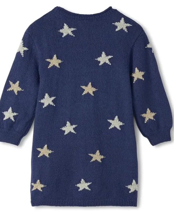 Hatley Kids Starlight Easy Sweater Dress (Toddler/Little Kid/Big Kid) | Kids Dresses