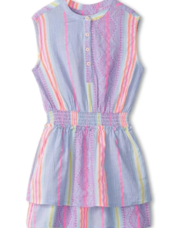 Hatley Kids Boho Summer Smocked Waist Dress (Toddler/Little Kid/Big Kid) | Kids Dresses