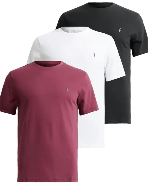 AllSaints Brace Short Sleeve Crew 3 Pack | Shirts & Tops