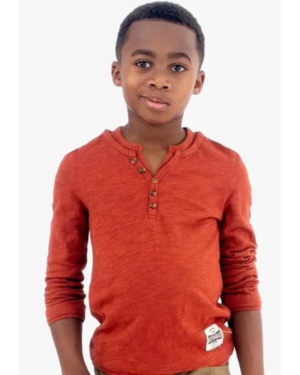 Appaman Kids Camden Long Sleeve Tee (Toddler/Little Kids/Big Kids) | Kids/BOY Shirts & Tops
