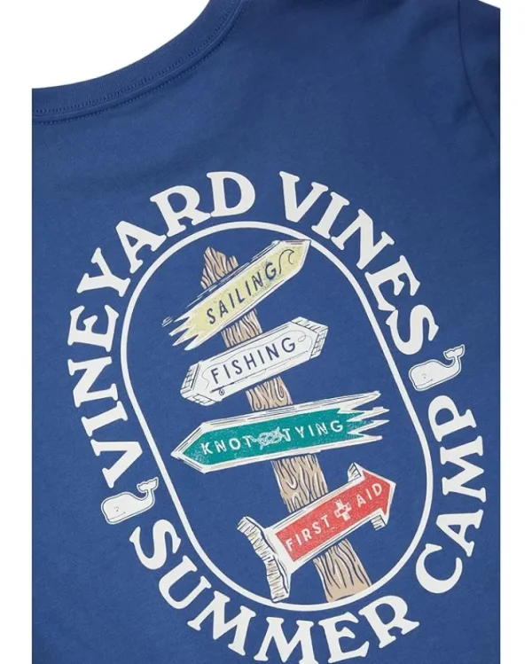 Vineyard Vines Kids Camp Signs Short-Sleeve Tee (Toddler/Little Kids/Big Kids) | Kids/BOY Shirts & Tops