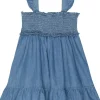 Janie and Jack Chambray Dress (Toddler/Little Kids/Big Kids) | Kids Dresses