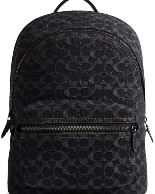COACH Charter Backpack in Signature Denim | Bags