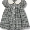 Janie and Jack Checked Collar Dress (Infant) | Kids Dresses