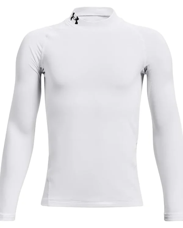 Under Armour Kids ColdGear Armour Mock Long Sleeve T-Shirt (Big Kids) | Kids/BOY Shirts & Tops