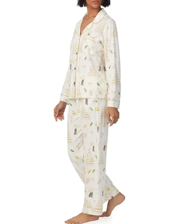 Bedhead PJs Cotton Knit Long Sleeve Classic PJ Set | Women Sleepwear