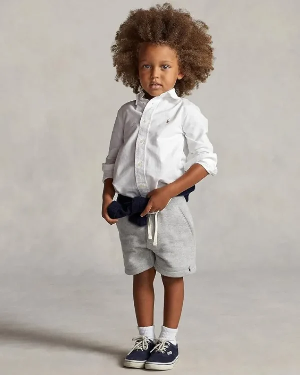 Polo Ralph Lauren Kids Cotton Oxford Sport Shirt (Little Kids) | Kids/BOY Shirts & Tops | Shirts & Tops