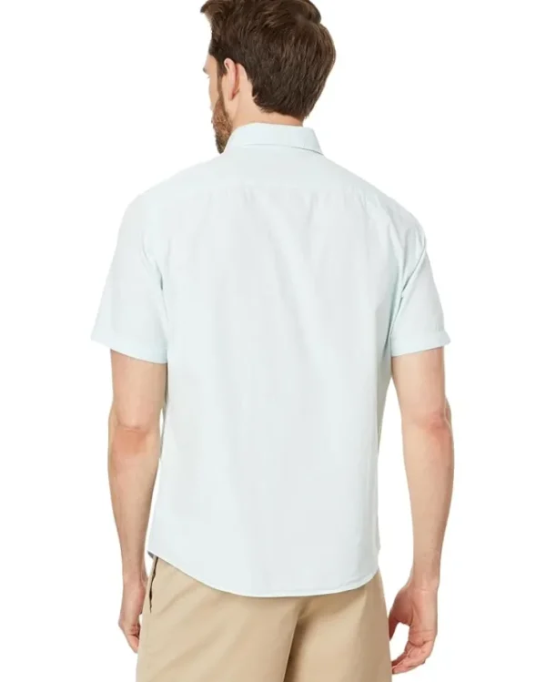 UNTUCKit Cotton Seersucker Short-Sleeve Pavao Shirt | Shirts & Tops