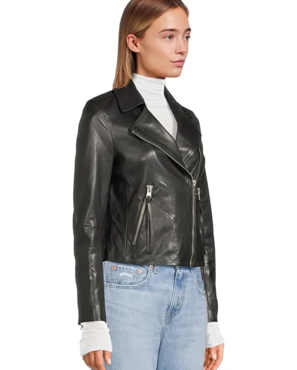 AllSaints Dalby Biker | Women Coats & Outerwear