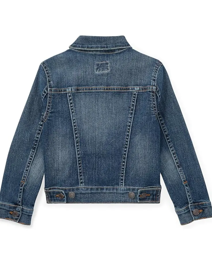 denim_trucker_jacket_big__1.webp Polo Ralph Lauren Kids Denim Trucker Jacket (Big Kids) | Kids Coats & Jackets