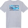 Under Armour Kids Dissolve Camo Logo Tee (Big Kid) | Kids/BOY Shirts & Tops