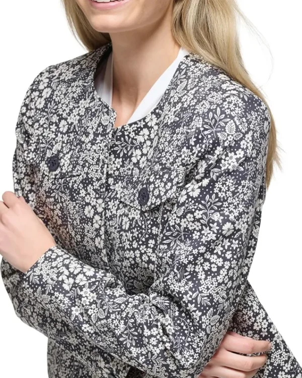 Tommy Hilfiger Ditsy Open Jacket | Women Coats & Outerwear