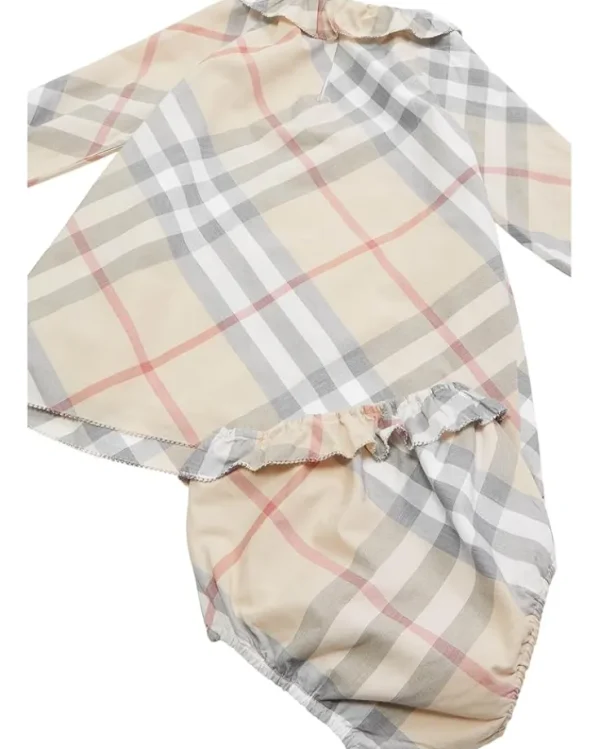 Burberry Kids Emmeline Check Dress (Infant/Toddler) | Kids Dresses