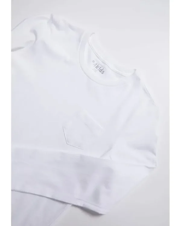 #4kids Essential Pocket Long Sleeve T-Shirt (Little Kids/Big Kids) | Kids/BOY Shirts & Tops | Shirts & Tops