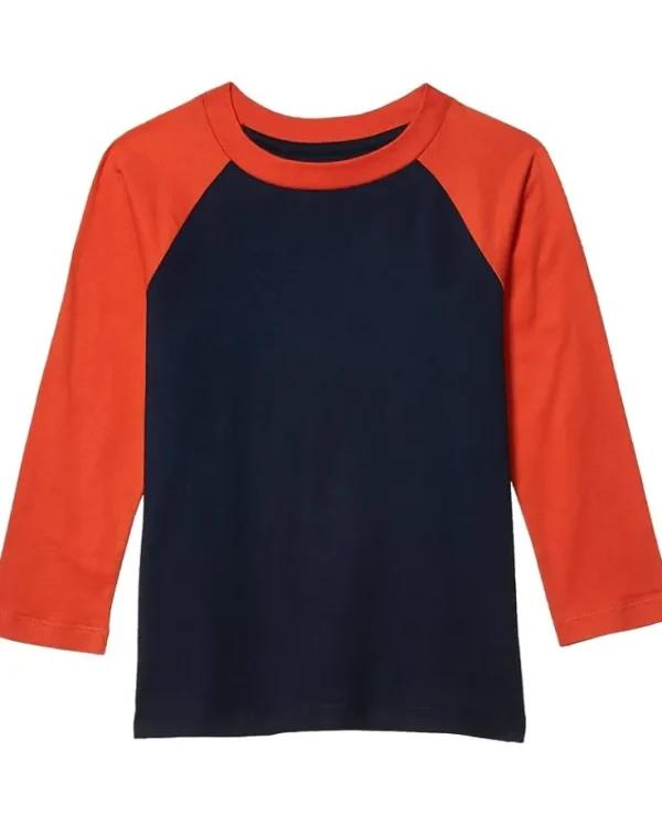 #4kids Essential Raglan Long Sleeve Shirt (Little Kids/Big Kids) | Kids Shirts & Tops